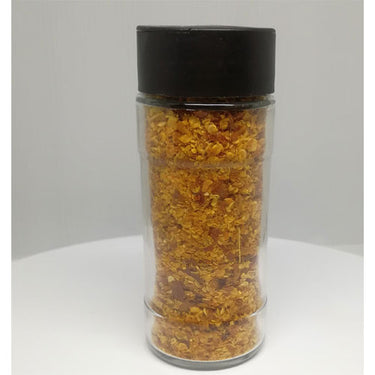 Organic Yellow Chilli Flakes hand pounded - Dispenser Bottle